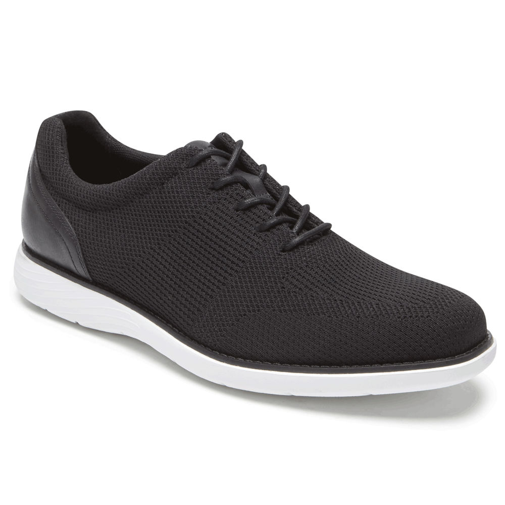 Zapatillas Rockport Hombre Mexico - Garett Mesh Negros - HGAKF9136